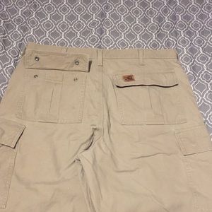 Carhartt Driftwood Heavy Cotton Canvas Cargo Pants
